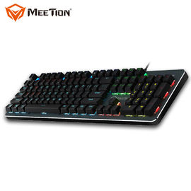 MEETION new LED wired USB PC gamer ergonomics Mechanical Gaming  Keyboard