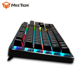MEETION new LED wired USB PC gamer ergonomics Mechanical Gaming  Keyboard