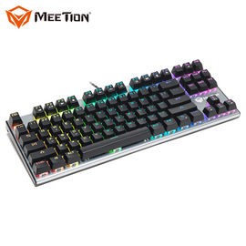 MEETION MK04 سیم مجهز به USB Gam Metal Small 88 Key TKL Backlight 87 Keyboard Mini Keyboard Keyboard Mechanical Keyboard