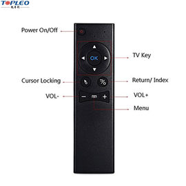 MX6 قابل حمل کنترل از راه دور بی سیم 2.4G موس موس با گیرنده USB 2.0 برای تلویزیون هوشمند Mini PC HTPC